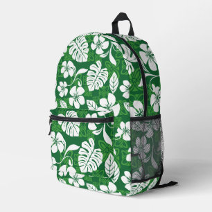SAC À DOS IMPRIMÉ ALOHA VENDREDI MOTIF EN VERT