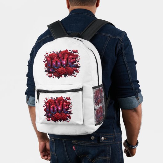 Sac À Dos Imprimé Amour (Insitu (Modèle))