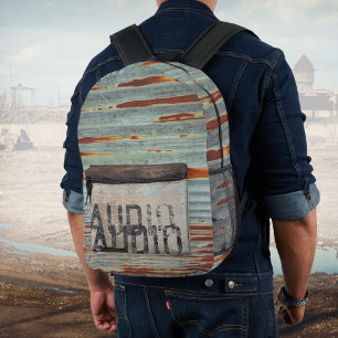 Sac À Dos Imprimé Amoureux de musique audiophile au style loft urbai