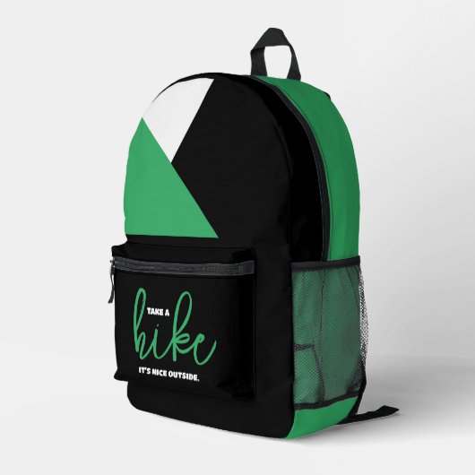 Sac À Dos Imprimé Amusant Faire une randonnée C'est agréable dehors (Coin arrière droit)