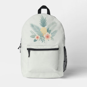 Sac À Dos Imprimé Ananas floral & Hawaiian