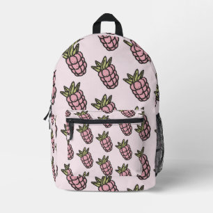 Sac À Dos Imprimé Ananas Motif Y2K Retro Funky Retro