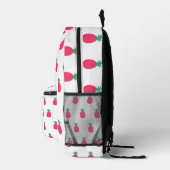 Sac À Dos Imprimé Ananas rose blanc Motif mignon (Droite)
