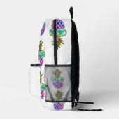 Sac À Dos Imprimé Ananas rose tropicale (Droite)