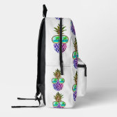 Sac À Dos Imprimé Ananas rose tropicale (Gauche)