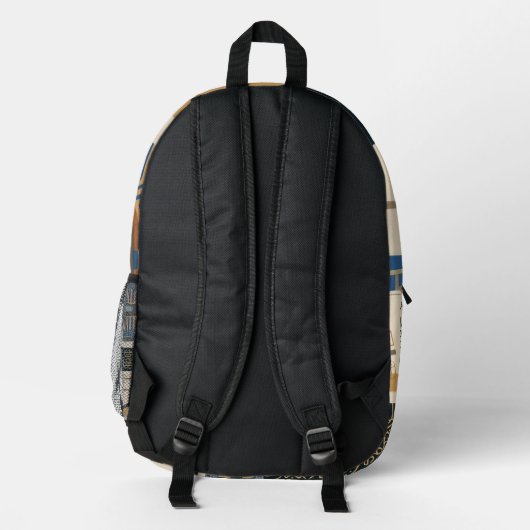 Sac À Dos Imprimé Ancient Print Backpack (Verso)