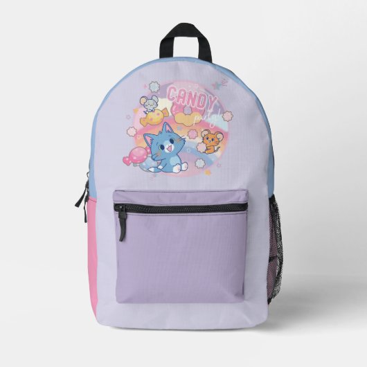 Sac À Dos Imprimé Anime Tom et Jerry Candy Party (Recto)