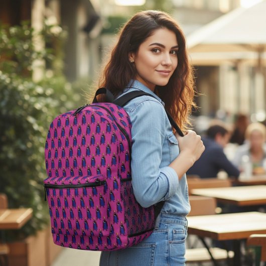 Sac à dos imprimé Anna