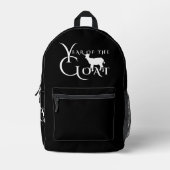 Sac À Dos Imprimé Année de la chèvre (Recto)