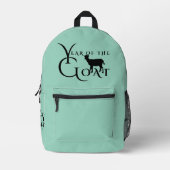 Sac À Dos Imprimé Année de la chèvre (Recto)