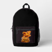 Sac À Dos Imprimé Année du Cheval de Feu 2026 (Recto)