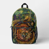 Sac À Dos Imprimé Année du Dragon de Bois 2024 (Recto)