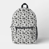 Sac À Dos Imprimé années 80 (Recto)