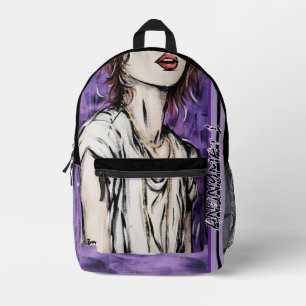 Sac À Dos Imprimé Anonymat 1