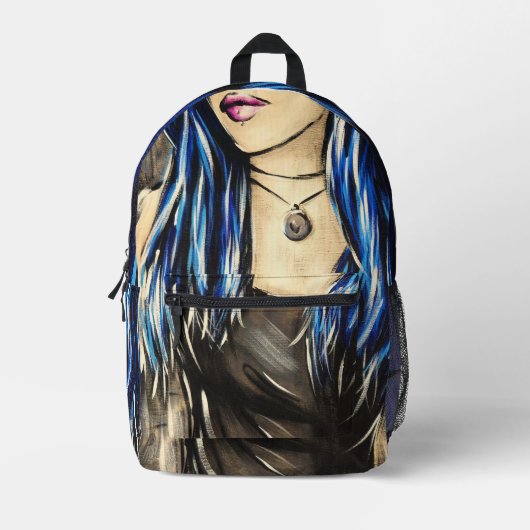 Sac À Dos Imprimé Anonymat 4 (Recto)