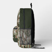 Sac À Dos Imprimé Aquarelle bois de cèdre (Droite)