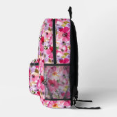 Sac À Dos Imprimé Aquarelle d'été motif floral (Droite)