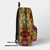 Sac À Dos Imprimé Aquarelle Et Encre Expressionnisme Abstrait Art (Gauche)