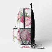 Sac À Dos Imprimé Aquarelle florale rose pis rose roses roses (Droite)