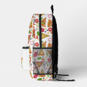 Sac À Dos Imprimé Aquarelle Pizza Slices Motif Enfants Nom école (Droite)