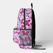 Sac À Dos Imprimé Aquarelle rose papillon (Droite)