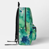 Sac À Dos Imprimé Aquarelle verte (Gauche)