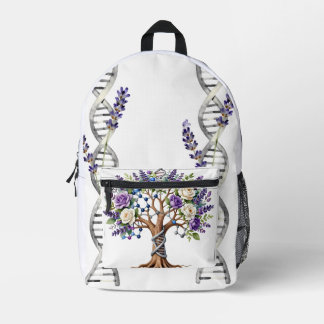 Sac À Dos Imprimé Arbre moléculaire de la vie Chimie et biologie Flo