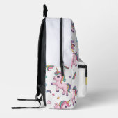 Sac À Dos Imprimé Arc-en-ciel Licorne Mignonne (Gauche)