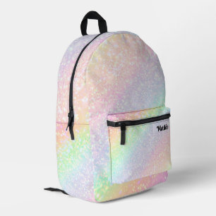 Sac À Dos Imprimé Arc-en-ciel pastel abstrait