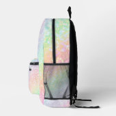 Sac À Dos Imprimé Arc-en-ciel pastel abstrait (Droite)