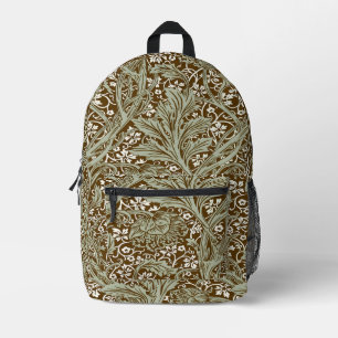 Sac À Dos Imprimé Arcadia de William Morris vintage entièrement tran