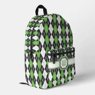 Sac À Dos Imprimé Argyle Rétro