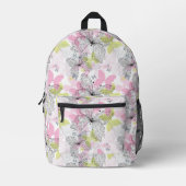 Sac À Dos Imprimé Arrière - plan avec papillon (Recto)