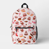 Sac À Dos Imprimé Arrière - plan doux (Recto)