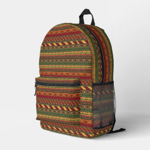 Sac À Dos Imprimé Arrière - plan ethnique