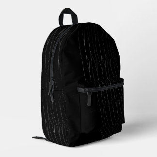 Sac À Dos Imprimé Arrière - plan noir Spiderweb blanc