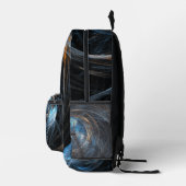 Sac À Dos Imprimé Art abstrait autour du monde (Droite)