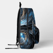 Sac À Dos Imprimé Art abstrait autour du monde (Gauche)