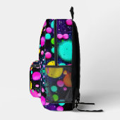 Sac À Dos Imprimé art abstrait brillant (Droite)