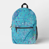 Sac À Dos Imprimé Art abstrait : Étoiles dans le ciel (Recto)