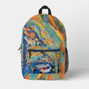 Sac À Dos Imprimé Art by Kids - Requin dans l'océan