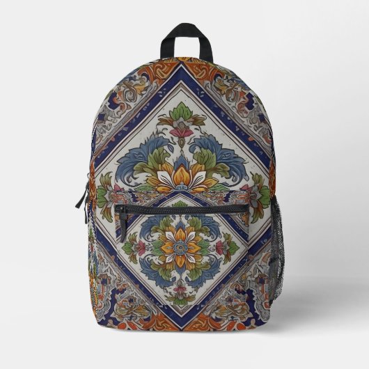 Sac À Dos Imprimé Art déco (Recto)