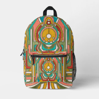 Sac À Dos Imprimé Art Déco Art Nouveau