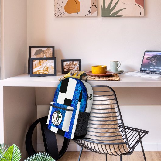 Sac À Dos Imprimé Art Gecko