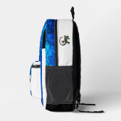 Sac À Dos Imprimé Art Gecko (Droite)