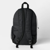 Sac À Dos Imprimé Art Gecko (Verso)