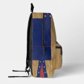 Sac À Dos Imprimé Art inspiré par l'Amérique | Drapeaux, Jerseys & 4 (Gauche)