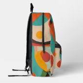 Sac À Dos Imprimé Art moderne du milieu du siècle, nom ou monogramme (Gauche)