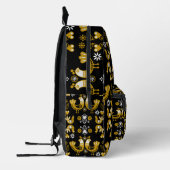 Sac À Dos Imprimé Art populaire scandinave Oiseaux (Gauche)