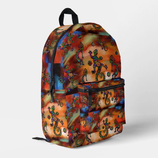 SAC À DOS IMPRIMÉ ART SUD-OUEST (Coin arrière gauche)